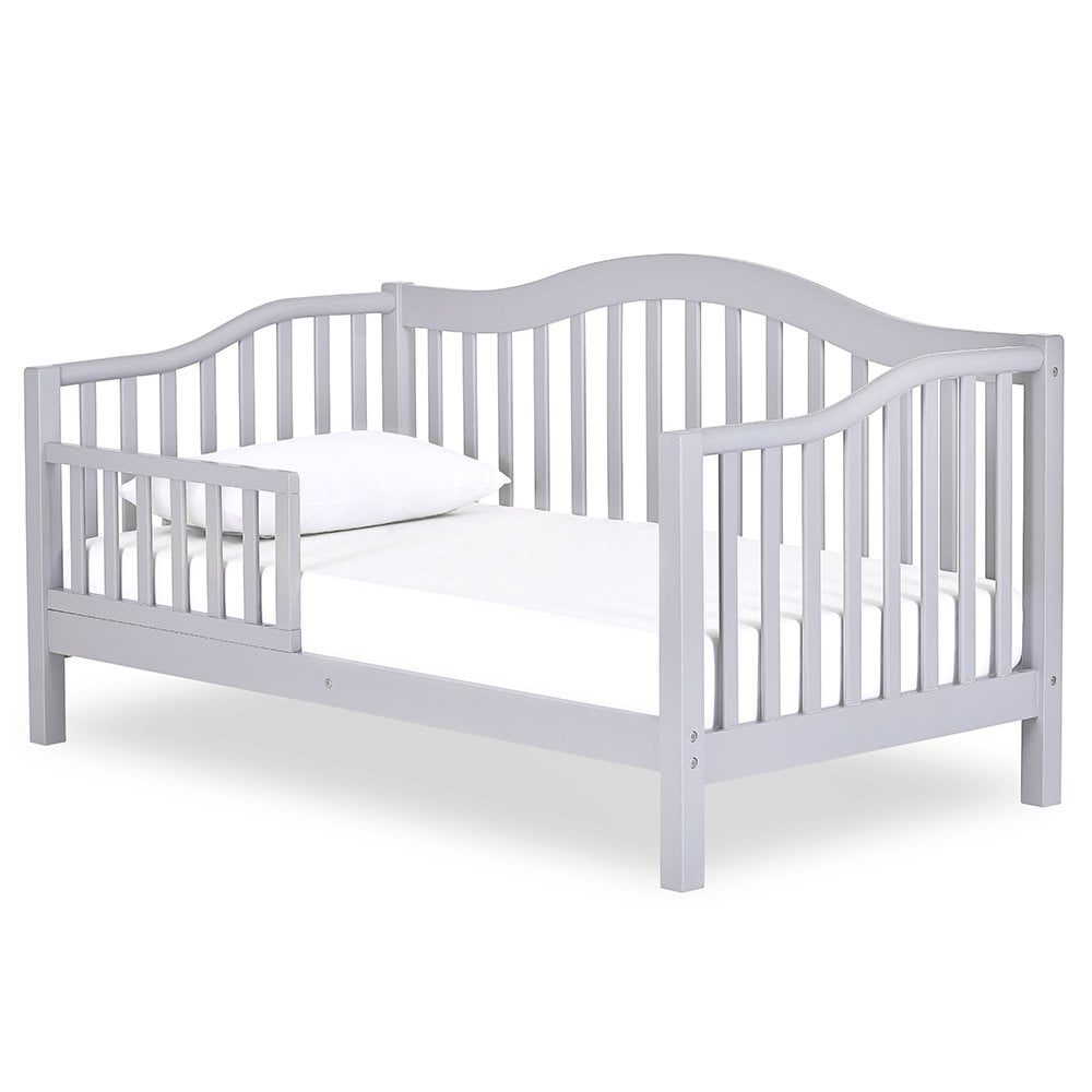 Book Cover Dream On Me Austin Toddler Day Bed in Pebble Grey, Greenguard Gold Certified