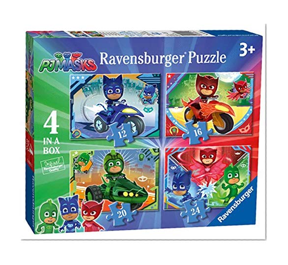 Ravensburger PJ Masques 4 dans Une boîte (12, 16, 20, 24 pièces)
