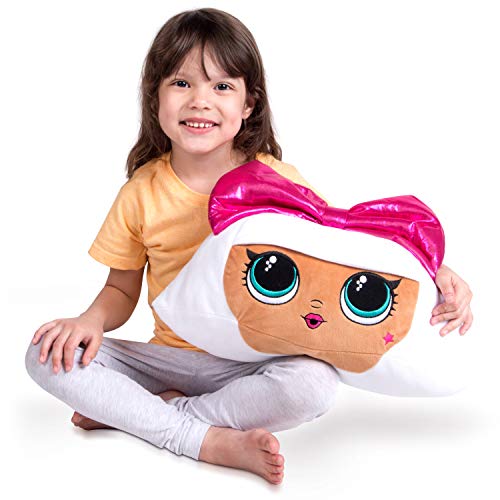 Book Cover Franco Kids Bedding Soft Plush Cuddle Pillow Buddy, One Size, LOL Surprise Diva