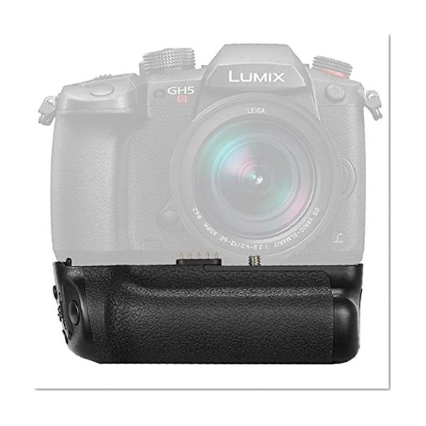 Neewer Poignée d'Alimentation Verticale de Rechange pour DMW-BGGH5, Compatible avec Panasonic LUMIX GH5 Appareil Photo Sans Miroir, Alimentée par 1 Batterie Li-ion DMW-BLF19E (Batterie NON incluse)