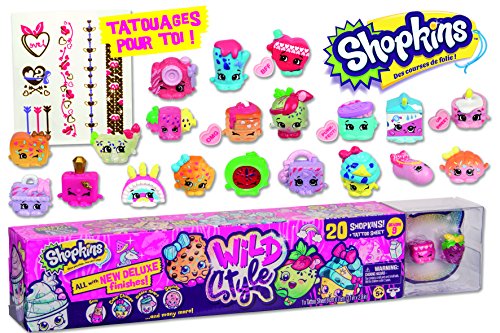 Shopkins Figurine-Wild Style-Mega Pack, HPKC3