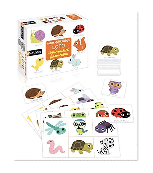 Nathan - 31151 - Mon premier loto animaux familiers