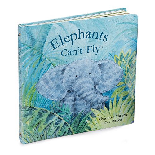 Jellycat Elephants Can't Fly, 9 inches x 9 inches