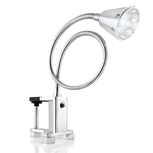 Livin' Well Magnetic LED BBQ Grill Light - 24" GooseLight Clip On Outdoor BBQ Light Lamp w/ 3 Heavy Duty Magnets, Clamp On Workbench BBQ Grill Lights (Cordless)