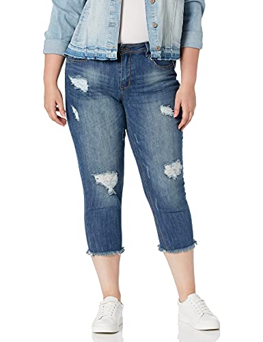 Dollhouse Women's Size Clooney Plus Denim