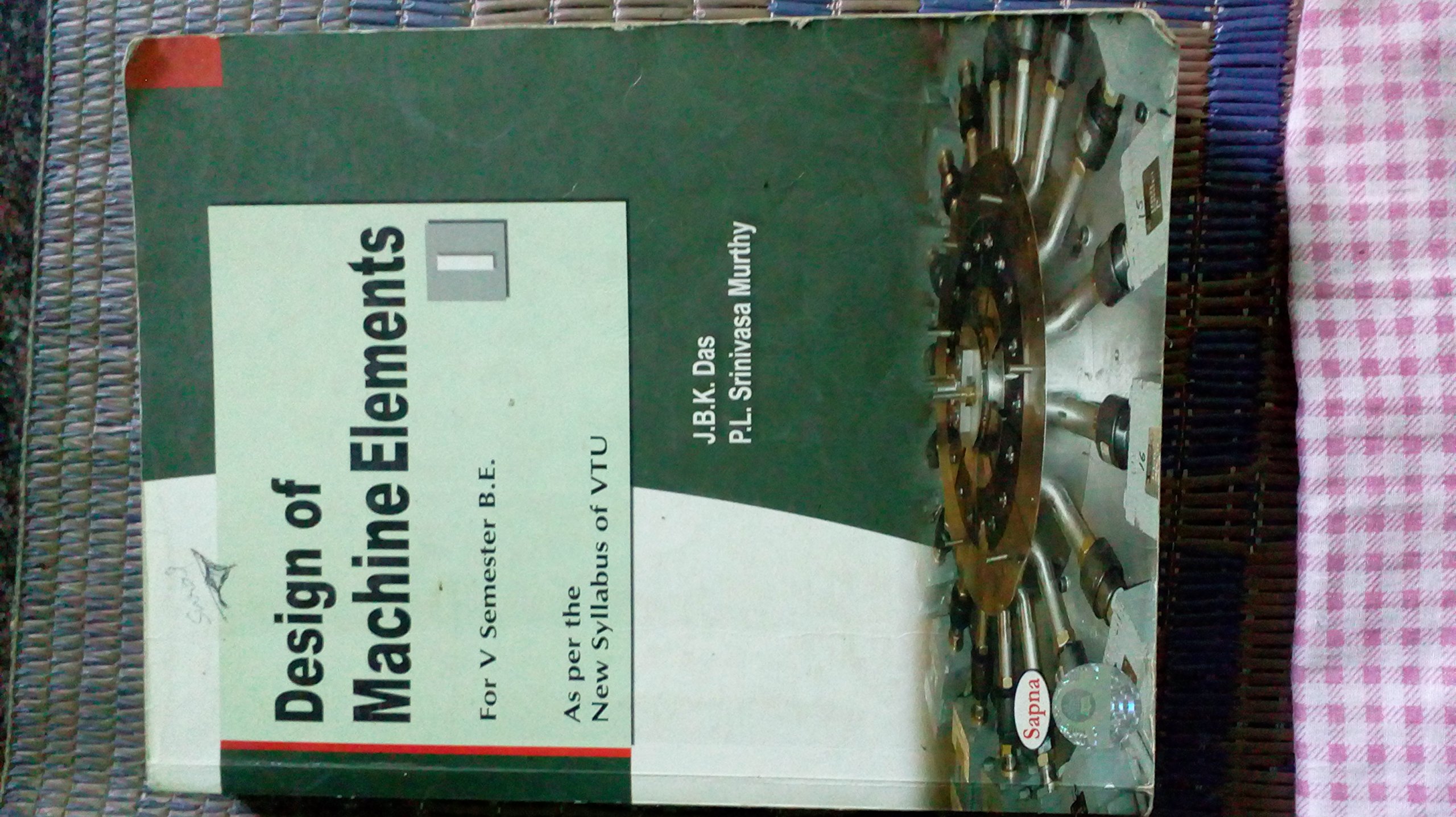 Design of Machine Elements 1 by Jbk Das