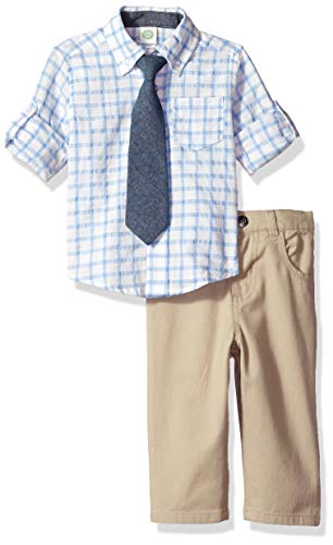 Little Me baby-boys Woven Pant Sets