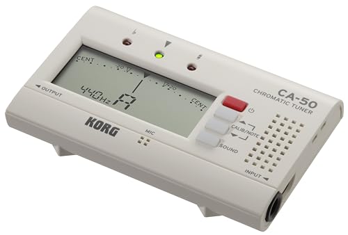 Korg CA-50 Chromatic Tuner for Orchestral Instruments w/ Memory Backup and Auto Power-Off Function