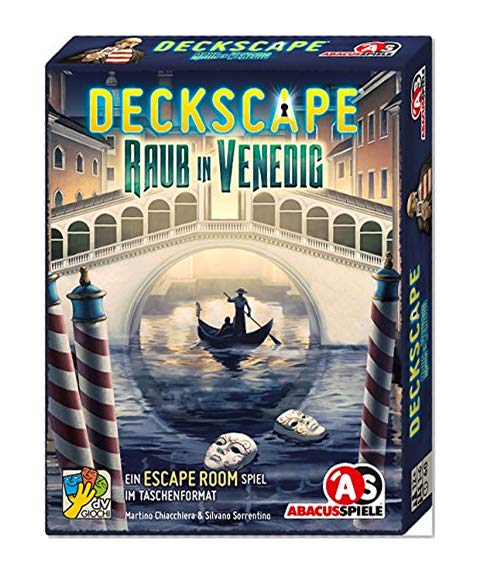 Abacusspiele 38182 Deck Cape – Raub à Venise Non Escape Room Jeu