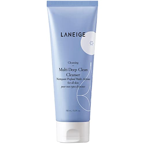 LANEIGE Multi Deep-Clean Cleanser: Antioxidant RIch Exfoliating Cleanser, 5.0 fl. oz.