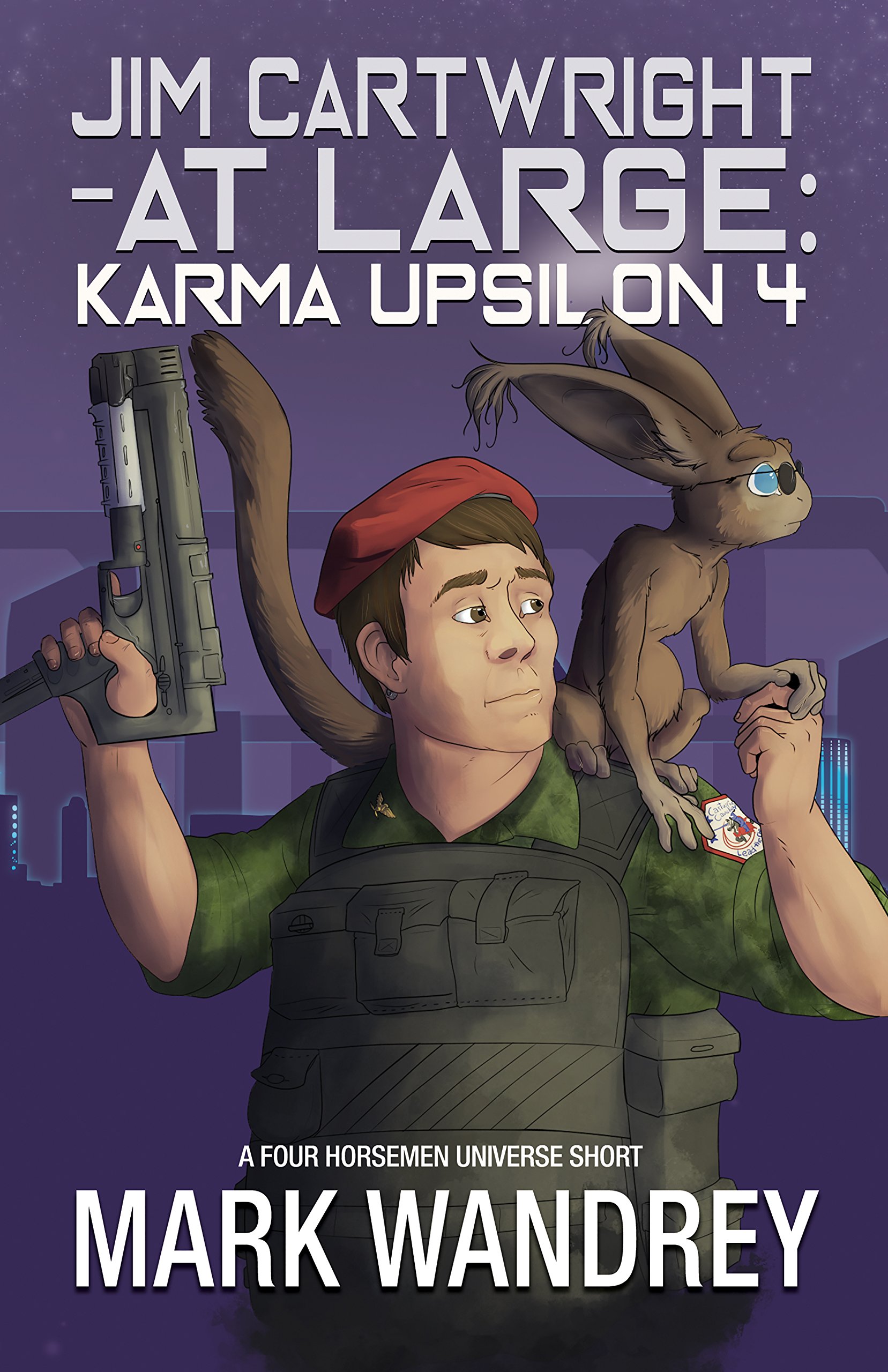 Book Cover Karma Upsilon 4 (Jim Cartwright at Large Book 1)