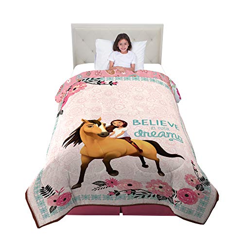 Franco Kids Bedding Super Soft Comforter, Twin Size 64" x 86", Spirit Riding Free
