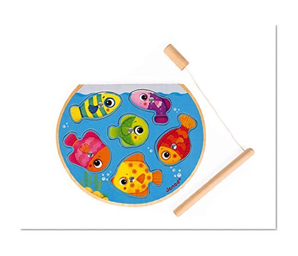 Janod - J07088 - Puzzle Speedy Fish - Multicolore