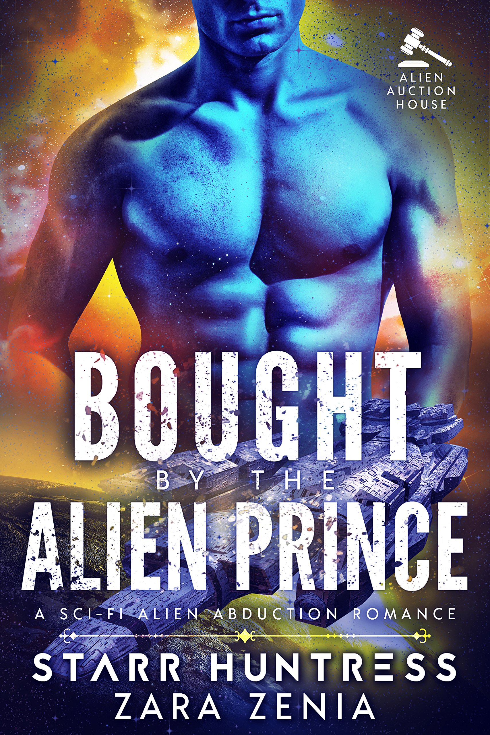Book Cover Bought By The Alien Prince: A Sci-Fi Alien Abduction Romance (Alien Auction House Book 2)