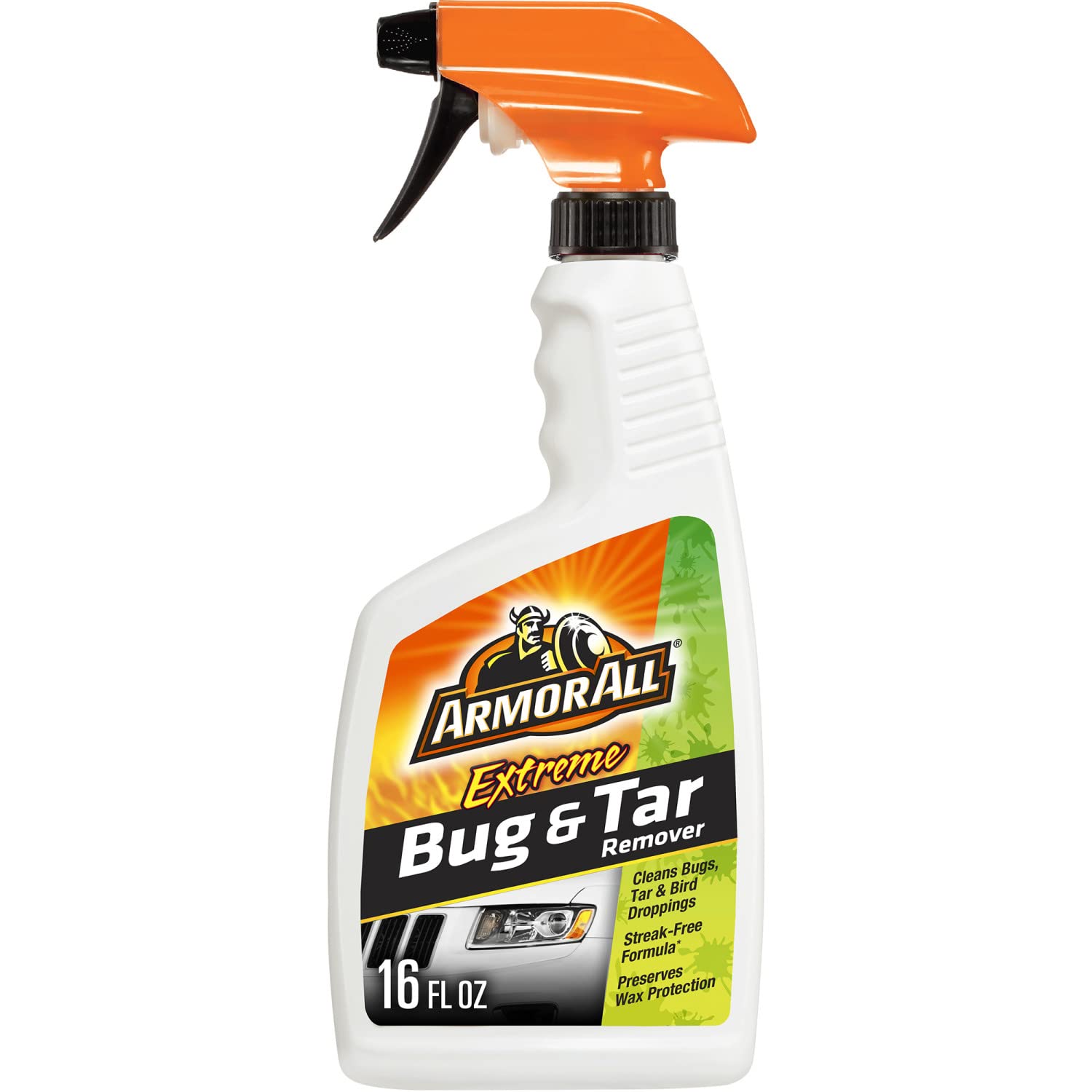 Book Cover Extreme Bug and Tar Remover by Armor All, Car Bug Remover with Wax Protection, 16 Fl Oz