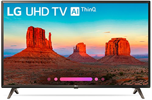 LG Electronics 43UK6300PUE 43-Inch 4K Ultra HD Smart LED TV (2018 Model)