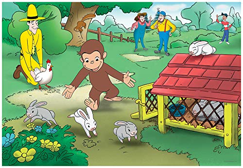 Ravensburger Curious George: Fun Giant Floor Puzzle (24 Piece)