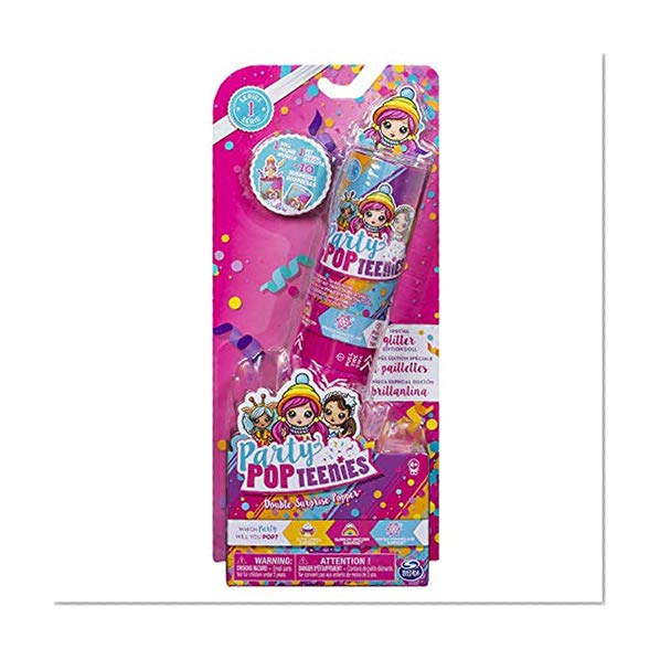 Party Popteenies - 6044093 - Mini poupées - Double Crackers Surprise - Modèle Aléatoire