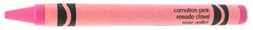 50 Pink Crayons Bulk - Single Color Crayon Refill - Regular Size 5/16" x 3-5/8"