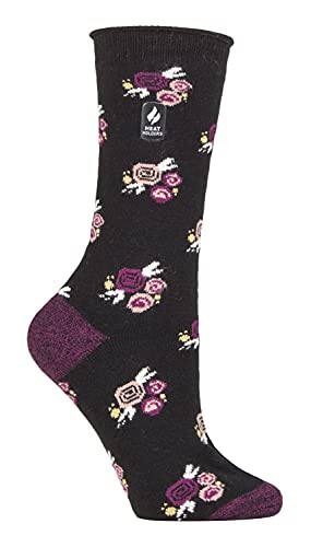 Heat Holders Ultra Lite - Womens Winter Warm Thin Lightweight Thermal Crew Socks