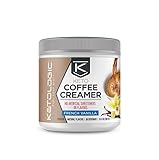 KetoLogic Ketogenic MCT Oil Coffee Creamer Powder – Low-Carb, Keto, Paleo-Friendly – French Vanilla – 30 Servings