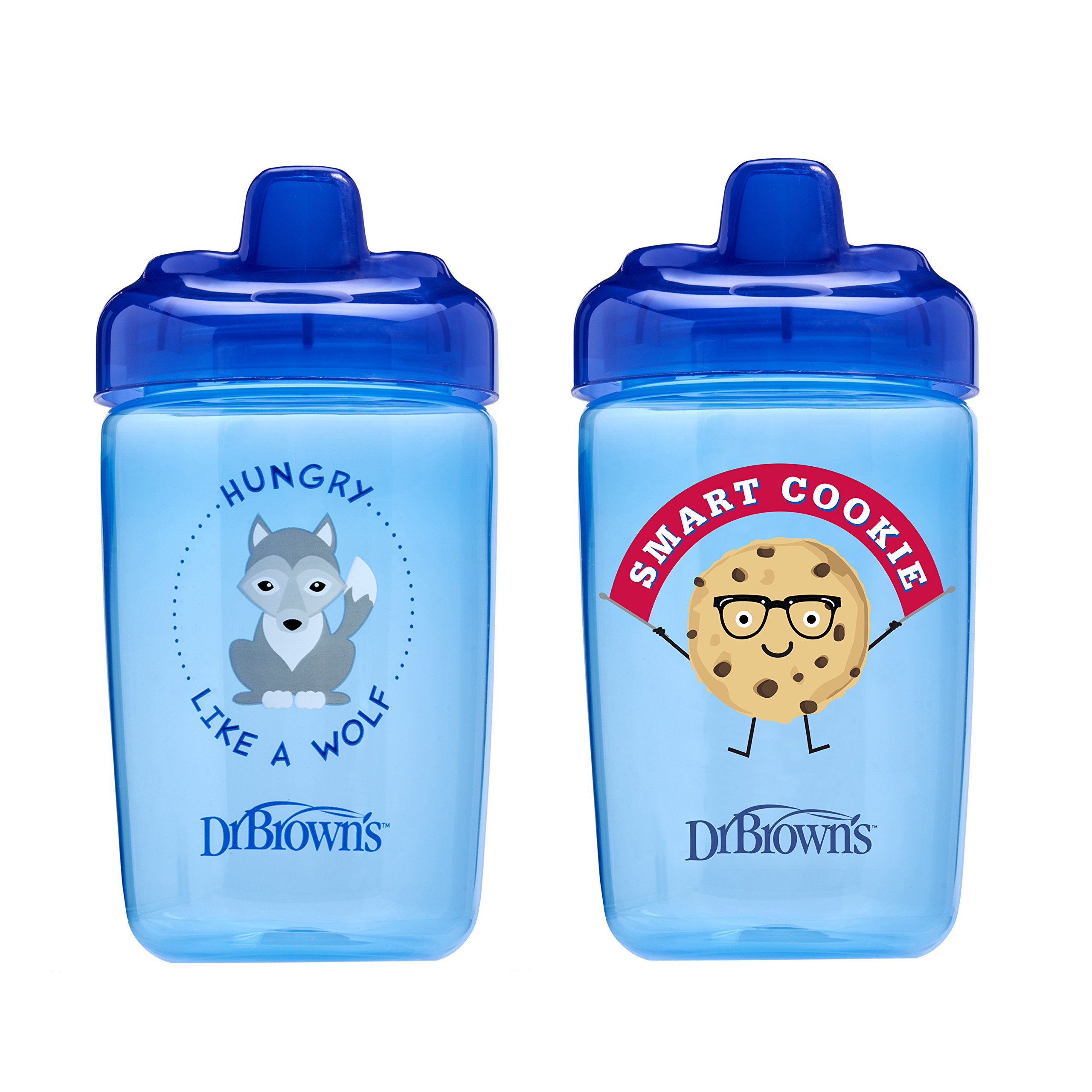 Book Cover Dr. Brown's Milestones Hard Spout Sippy Cup, 12 ounce, 2 Count