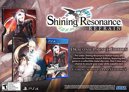 Book Cover Shining Resonance Refrain: Draconic Launch Edition for PlayStation 4