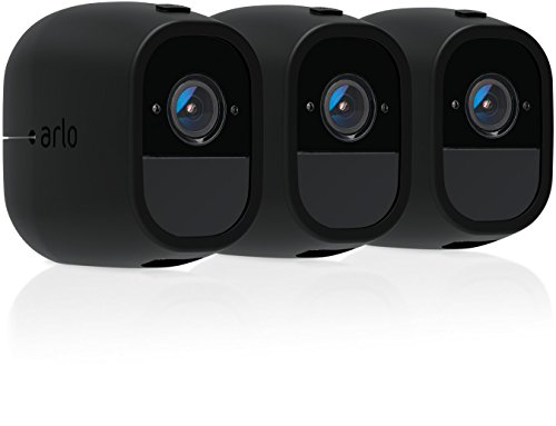 Arlo Certified Accessory - Skins | Set of 3 â€“ Black | Compatible with Arlo Pro only| (VMA4200C)