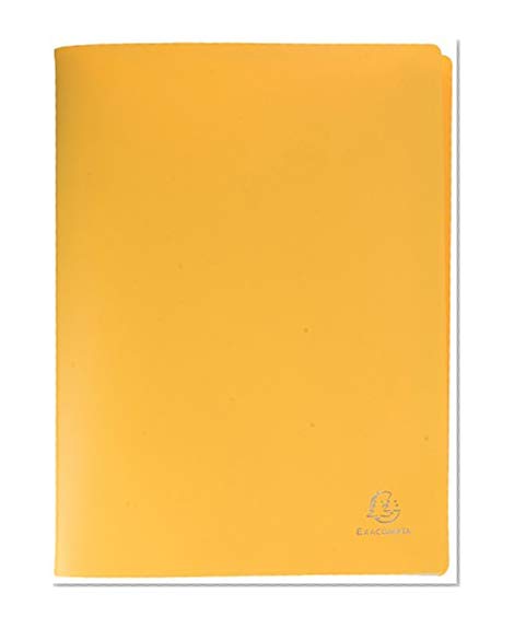 EXACOMPTA 85109E - Un porte vues en polypro 24X32 cm 200 vues JAUNE