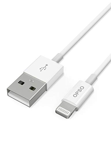 Book Cover [Apple MFi Certified] USB to Lightning Charger Cable, Data Syncing and Charging Cord Compatible with iPhone, iPad and iPod, 3.3 ft/1m Short