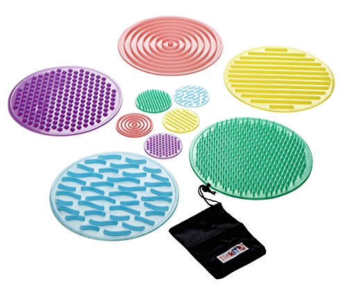 MELARQT TickiT 9230 Silishapes Sensory Circles (Pack of 10)