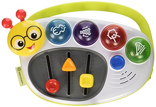 Baby Einstein Little DJ Musical Take-Along Toy with Lights and Melodies, Ages 12 months +