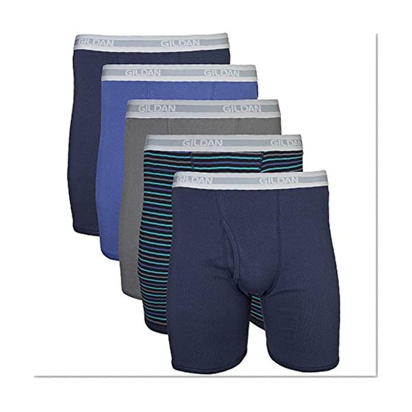 Gildan Men's Regular Leg Boxer Brief Multipack