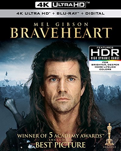 Book Cover Braveheart (4K UHD + Blu-ray + Digital)