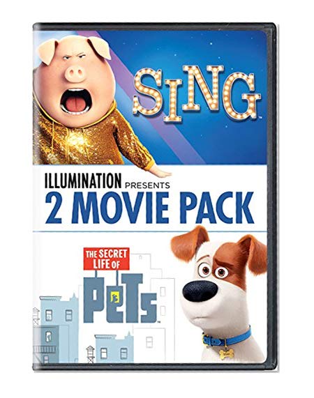 Book Cover Illumination Presents: 2-Movie Pack (Sing / The Secret Life of Pets)