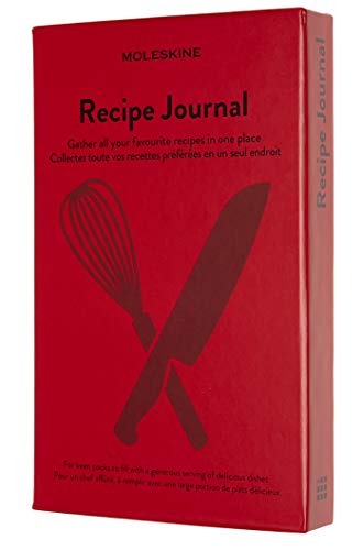 Book Cover Moleskine Passion Journal, Recipe, Hard Cover, Large (5