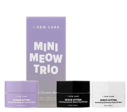 Book Cover I DEW CARE Mini Meow Face Mask Trio Set (Pack of 3 trial size products) - Blackhead Mask, Hydrating Face Mask and Face Mask Set, All You Need For Your Skin Care, Cruelty-free, Paraben-free