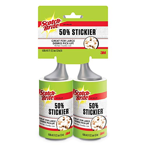 3M 830GRS80TP - Scotch-Brite Lint Roller 830GRS80TP 2/pk Green