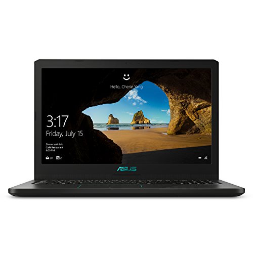 ASUS VivoBook K570UD 15.6â€ Laptop, Intel Core i7-8550U, GeForce GTX 1050 4GB, 16GB DDR4, FHD Display, 256GB SSD + 1TB HDD, Fingerprint Sensor, Backlit keyboard, K570UD-ES76 Casual Gaming Laptop