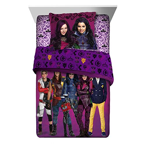 Franco Mfg Co Disney Descendants 2-Piece Comforter Set & 3-Piece Sheet Set Twin