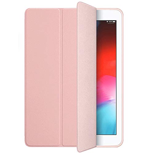 iPad 2017 2018 case with Pencil Holder-Rose