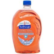 Softsoap Antibacterial Hand Soap with Moisturizers Refill, Crisp Clean 56 fl oz (2 PACK)