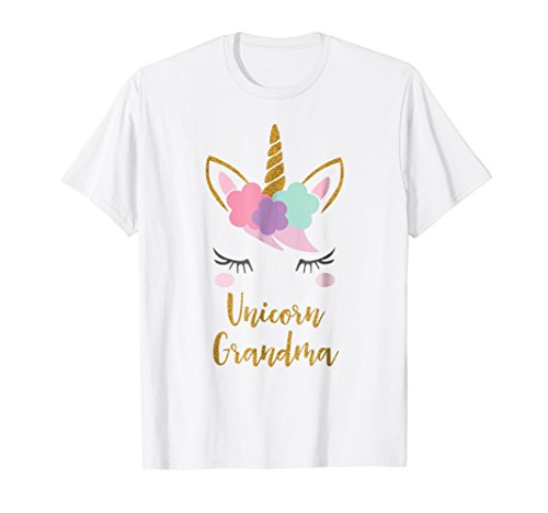 Unicorn Grandma Shirt, Grandma of the Birthday Girl Gift