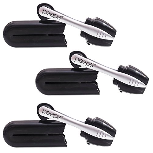 Eyeglass Cleaners 3 Pack Set | Lens Cleaner for Eyeglasses and Sunglasses - Glasses Cleaner for All Types of Eye Wear (Black)