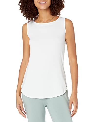 Daily Ritual Women's Jersey Bateau Neck Tank Top, Multipacks