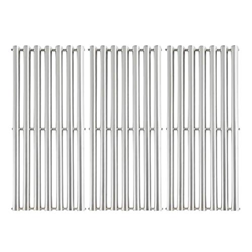 BBQration 3 Pack Stainless Steel Cooking Grid Replacement for Gas Grill Models Charbroil 463241313 and Charbroil 466241313(18.3125 x 24.9375 inch)