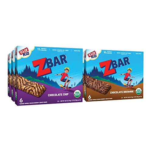 Book Cover CLIF KID ZBAR - Organic Granola Bars - Value Pack - Non-GMO - Organic -Lunch Box Snacks (1.27 Ounce Energy Bars, 36 Count)