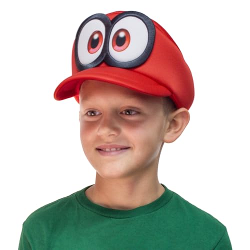Bioworld Super Mario Odyssey Cappy Hat Kids Cosplay Accessory Red