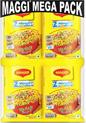 Book Cover Maggi 2-Minute Noodles Masala, 70g (Pack of 12)