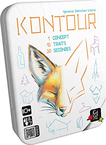 Gigamic KONTOUR-Jeu de Dessin, GMKO